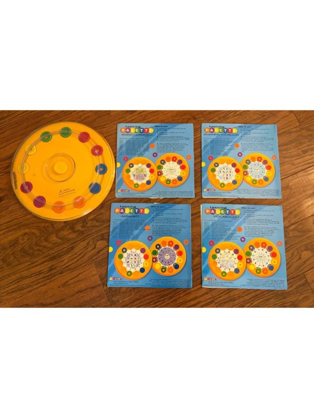 Level 1 Learning Palette Reading Set With 4 Card Packs & 1 Base Set A S4
